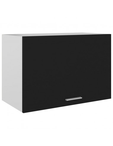 Mobile Pensile Nero 60x31x40 cm in Legno Multistrato