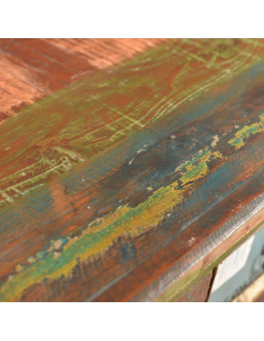 Armadietto in Legno di Recupero con 4 Cassetti