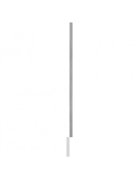 Pannello Lavastoviglie Grigio Cemento 45x3x67 cm Multistrato
