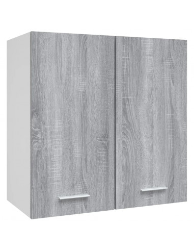 Mobile Pensile Grigio Sonoma 60x31x60 cm Legno Ingegnerizzato