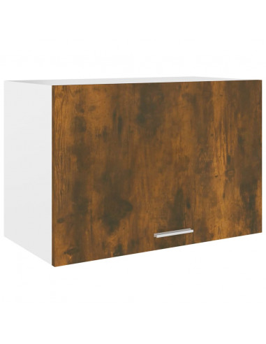 Mobile Pensile Rovere Fumo 60x31x40 cm in Legno Ingegnerizzato