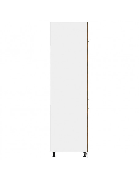 Armadio per Frigo “Lyon” Rovere Fumo 60x57x207 cm