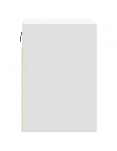 Mobile TV a Parete con Luci LED Bianco 41x31x45 cm