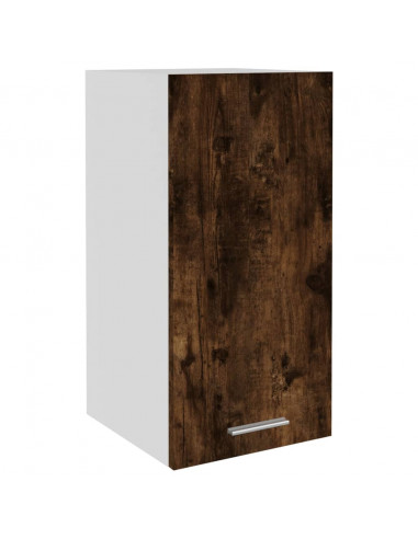 Mobile Pensile Rovere Fumo 29,5x31x60 cm in Legno Multistrato