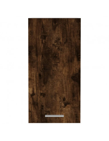 Mobile Pensile Rovere Fumo 29,5x31x60 cm in Legno Multistrato