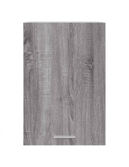 Mobile Pensile Grigio Sonoma 39,5x31x60 cm Legno Multistrato