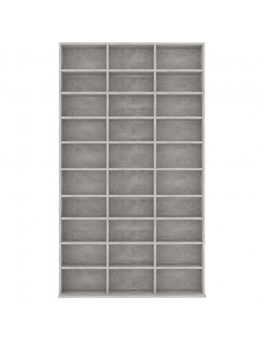 Mobile Porta TV Grigio Cemento 102x16x177,5 cm in Multistrato