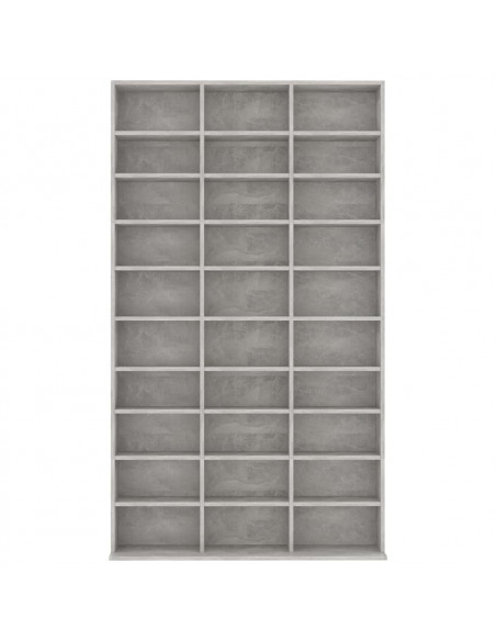 Mobile Porta TV Grigio Cemento 102x16x177,5 cm in Multistrato