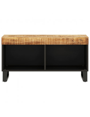 Mobile Porta TV 85x33x43,5 cm in Legno Massello di Mango