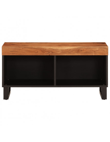 Mobile Porta TV 85x33x43,5 cm in Legno Massello di Acacia