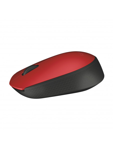 Logitech M171 Red-K mouse Ufficio Ambidestro RF Wireless Ottico 1000 DPI