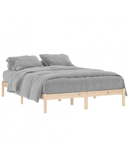 Giroletto senza Materasso 152x203 cm in Legno di Pino Queen