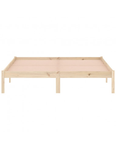 Giroletto senza Materasso 152x203 cm in Legno di Pino Queen