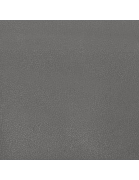 Testiera ad Orecchio Grigio 147x16x78/88 cm in Similpelle
