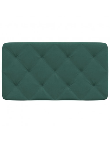 Cuscino Testiera Verde Scuro 80 cm in Velluto