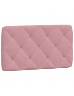 Cuscino Testiera Rosa 80 cm in Velluto 2