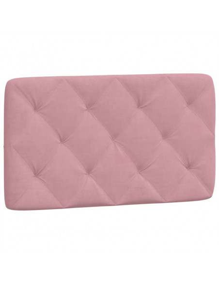 Cuscino Testiera Rosa 80 cm in Velluto