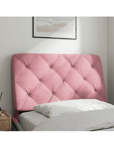 Cuscino Testiera Rosa 80 cm in Velluto