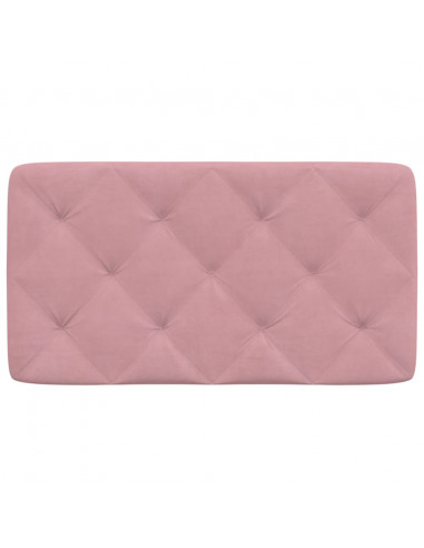 Cuscino Testiera Rosa 80 cm in Velluto