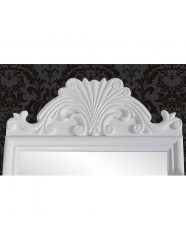 Toletta con Specchio Rettangolare Oscillante in MDF