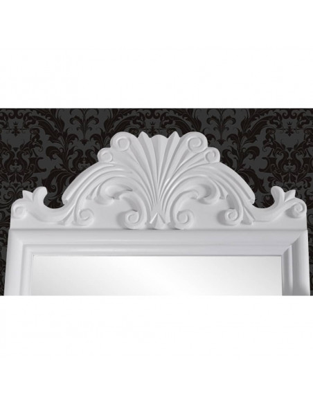 Toletta con Specchio Rettangolare Oscillante in MDF