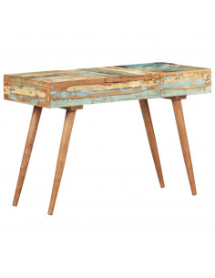 Tavolo da Trucco con Specchio 112x45x76 cm Massello di Recupero 2