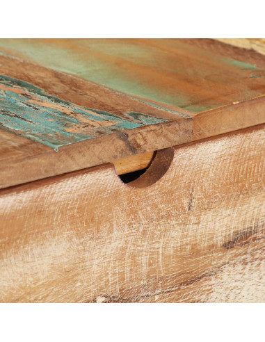 Tavolo da Trucco con Specchio 112x45x76 cm Massello di Recupero