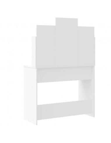 Toeletta con Luci LED Bianco 96x40x142 cm