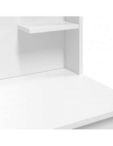 Toeletta con Luci LED Bianco 96x40x142 cm