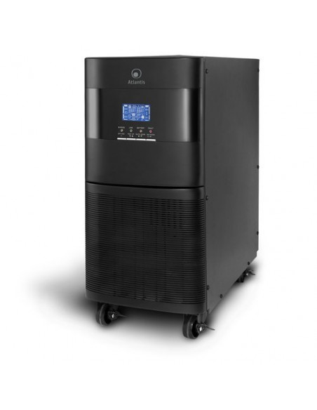 UPS ATLANTIS A03-OP6001-P TOWER Server Online 6000VA (6000W) 16x12V@7A/h 2xIEC in uscita GRUPPO PARALLELIZZABILE