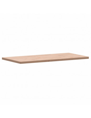 Piano Bagno 100x50x2,5 cm in Legno Massello di Faggio