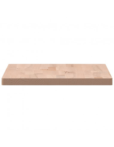 Piano Bagno 60x40x2,5 cm Legno Massello di Faggio