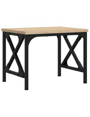 Supporto Stampante Rovere Sonoma 40x30x31 cm Legno Multistrato