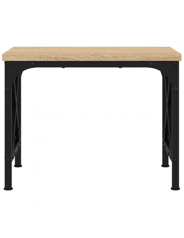 Supporto Stampante Rovere Sonoma 40x30x31 cm Legno Multistrato