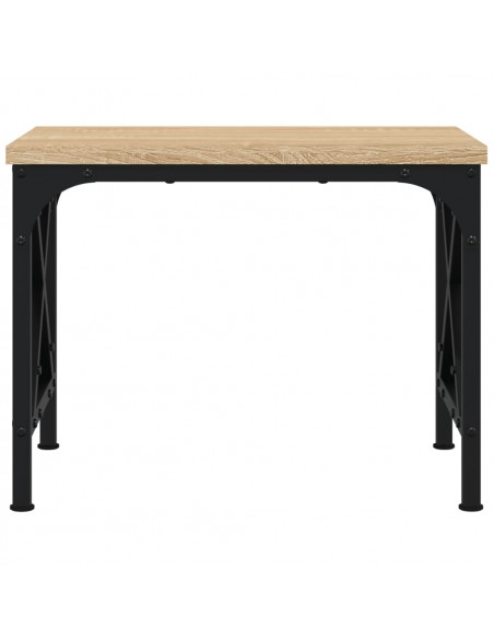 Supporto Stampante Rovere Sonoma 40x30x31 cm Legno Multistrato