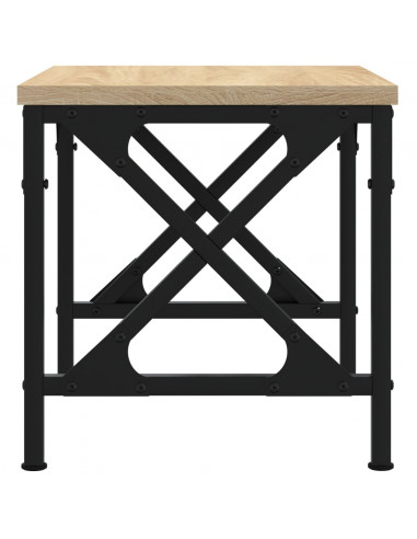 Supporto Stampante Rovere Sonoma 40x30x31 cm Legno Multistrato