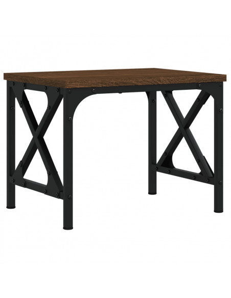 Supporto Stampante Rovere Marrone 40x30x31 cm Legno Multistrato