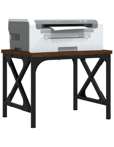 Supporto Stampante Rovere Marrone 40x30x31 cm Legno Multistrato