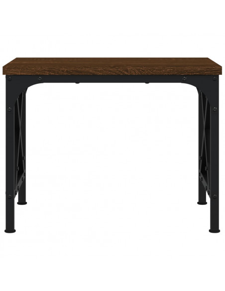 Supporto Stampante Rovere Marrone 40x30x31 cm Legno Multistrato