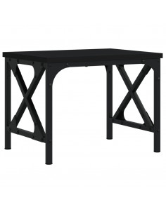 Supporto per Stampante Nero 40x30x31 cm in Legno Multistrato 2