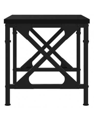 Supporto per Stampante Nero 40x30x31 cm in Legno Multistrato