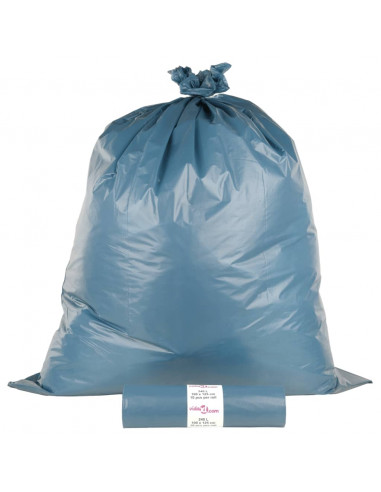 Sacchetti per Cestini 100 pz Blu 240 L
