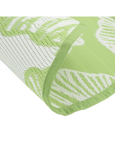 Tappeto da Esterno Verde Ø120 cm in PP