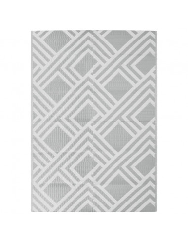 Tappeto da Esterni Grigio 160x230 cm in PP