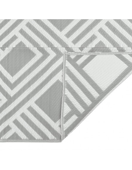 Tappeto da Esterni Grigio 160x230 cm in PP
