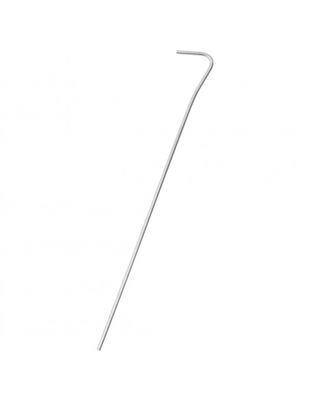 Picchetti per Tenda 50 pz 23 cm Ø6 mm in Acciaio Zincato