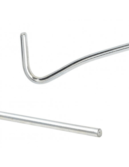 Picchetti per Tenda 25 pz 30 cm Ø5 mm in Acciaio Zincato