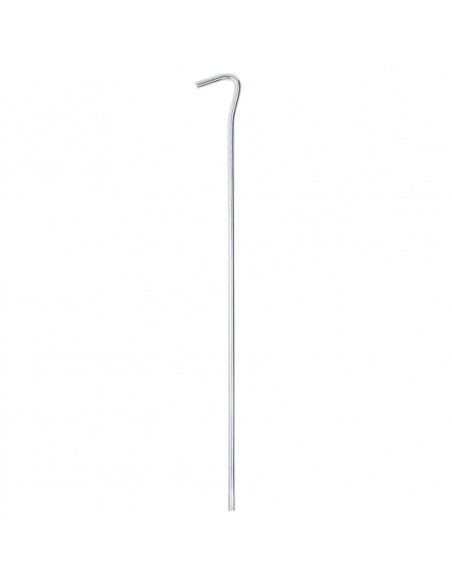 Picchetti per Tenda 25 pz 30 cm Ø7 mm in Acciaio Zincato