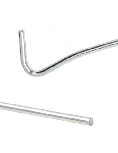 Picchetti per Tenda 25 pz 30 cm Ø7 mm in Acciaio Zincato