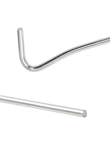 Picchetti per Tenda 50 pz 23 cm Ø5 mm in Acciaio Zincato